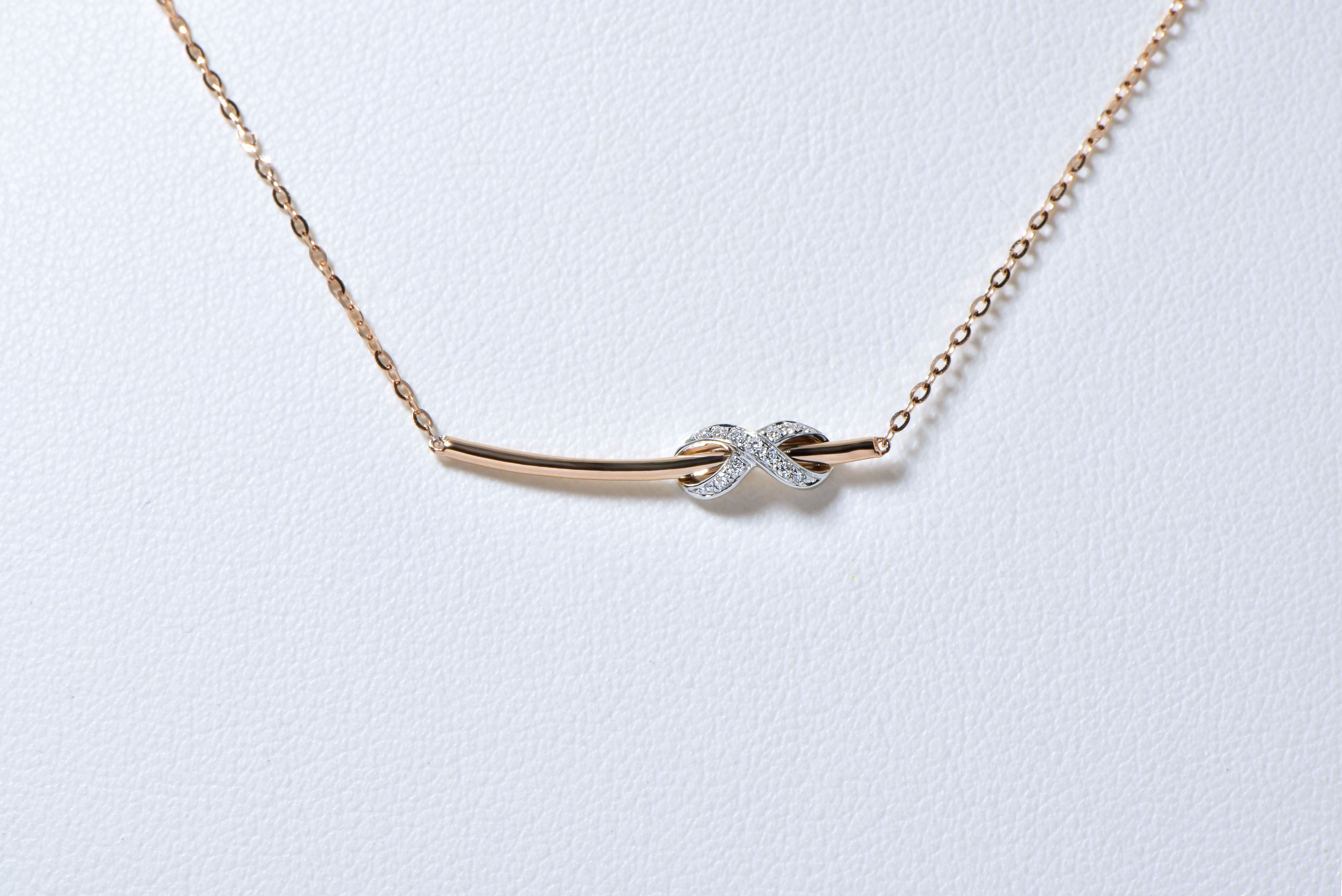 雙色無限造型項鍊